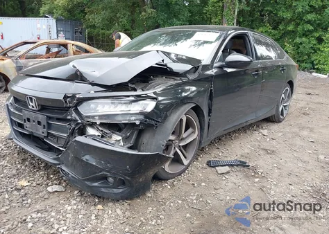 2021 Honda Accord Sport 2.0T из США, поврежденный, VIN 1HGCV2F30MA026269